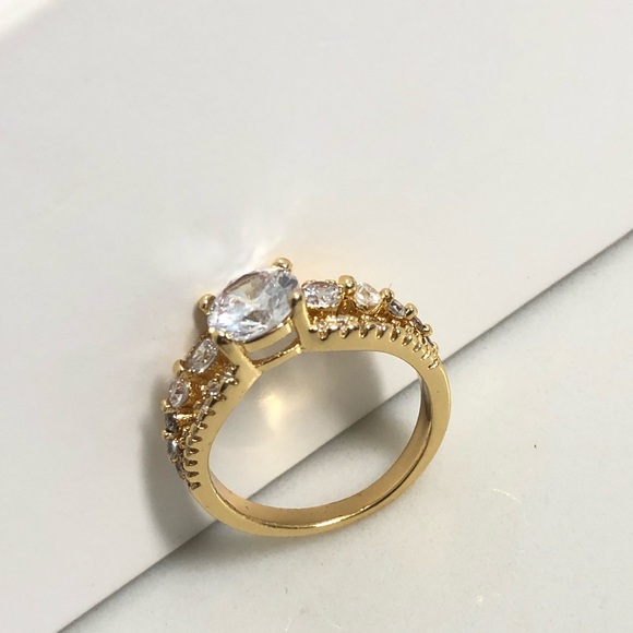 Jewelry - 18k Gold Filled Engagement ring
